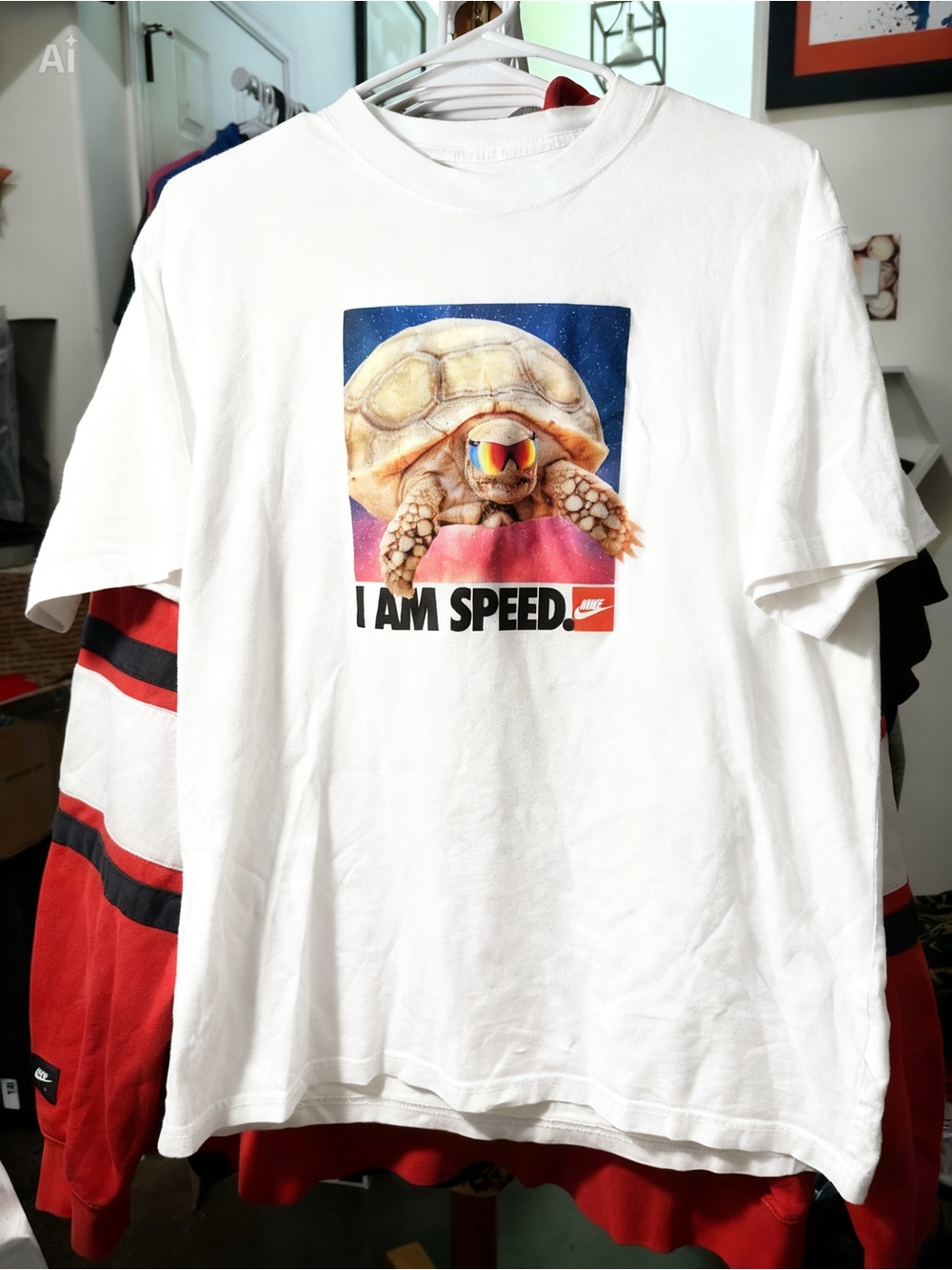 Nike Sportswear Max90 'I Am Speed' Turtle Graphic T-Shirt